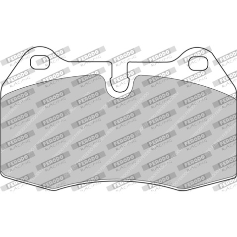 Klocki hamulcowe - komplet FERODO RACING FDS998