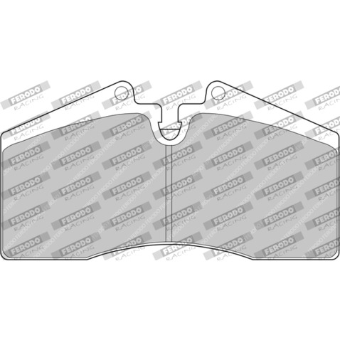 Klocki hamulcowe - komplet FERODO RACING FDS560