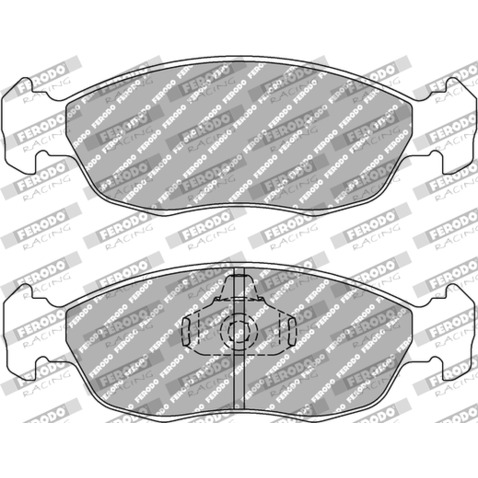 Klocki hamulcowe - komplet FERODO RACING FCP876R