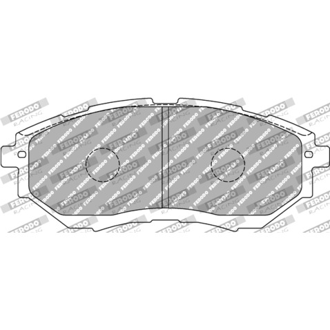 Klocki hamulcowe - komplet FERODO RACING FCP1984H