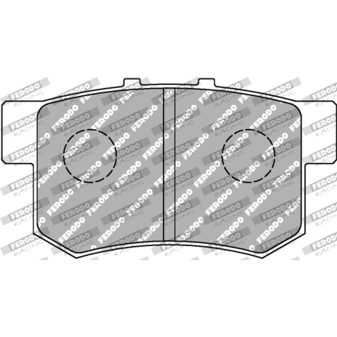 Klocki hamulcowe - komplet FERODO RACING FCP956R