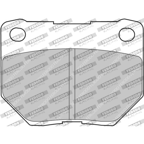 Klocki hamulcowe - komplet FERODO RACING FDS1372