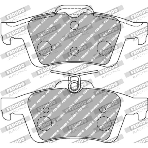 Klocki hamulcowe - komplet FERODO RACING FCP1931H