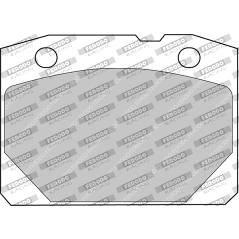 Klocki hamulcowe - komplet FERODO RACING FCP96R