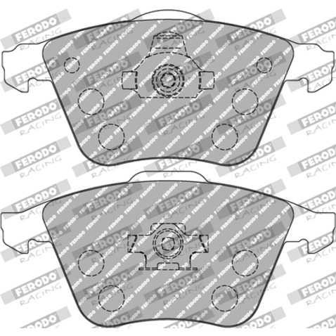 Klocki hamulcowe - komplet FERODO RACING FCP1706H
