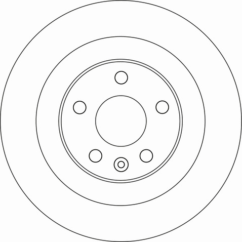 Tarcza hamulcowa TRW DF6588