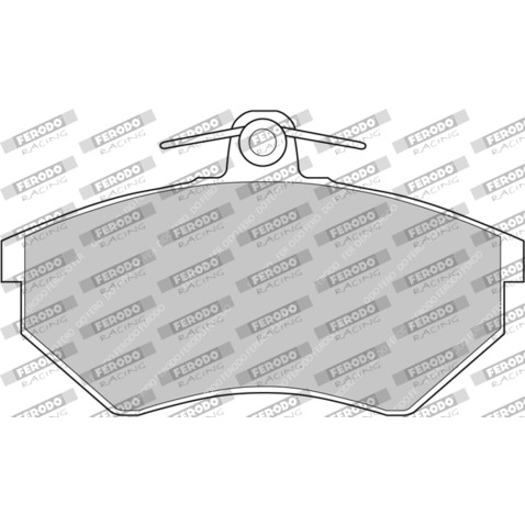 Klocki hamulcowe - komplet FERODO RACING FCP774H