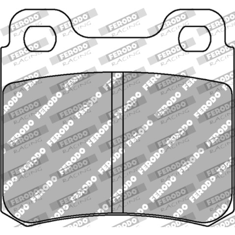 Klocki hamulcowe - komplet FERODO RACING FCP586H