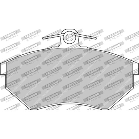 Klocki hamulcowe - komplet FERODO RACING FDS775