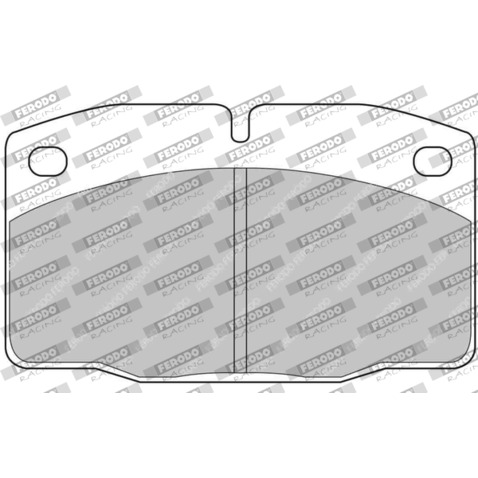 Klocki hamulcowe - komplet FERODO RACING FCP173H
