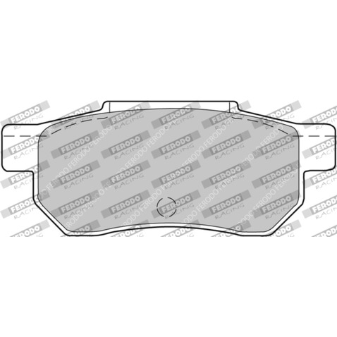 Klocki hamulcowe - komplet FERODO RACING FCP472H