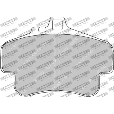 Klocki hamulcowe - komplet FERODO RACING FDS1435