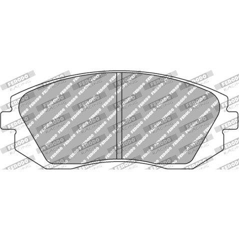 Klocki hamulcowe - komplet FERODO RACING FDS1639