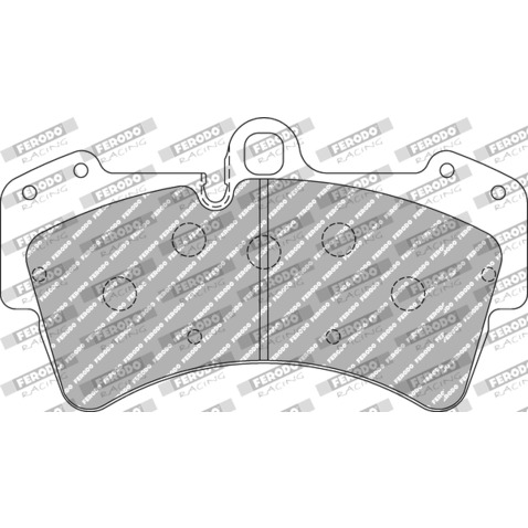 Klocki hamulcowe - komplet FERODO RACING FCP1626H