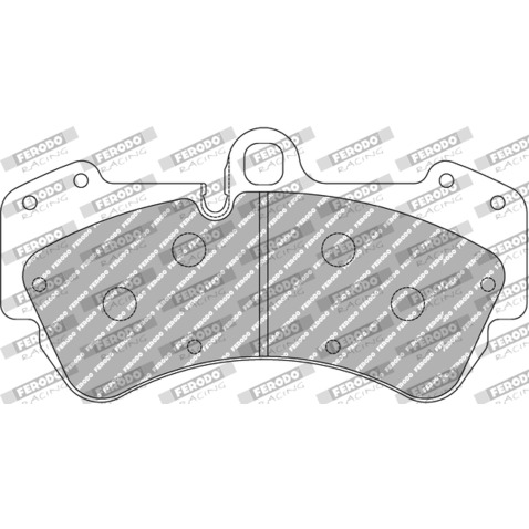 Klocki hamulcowe - komplet FERODO RACING FCP1625H