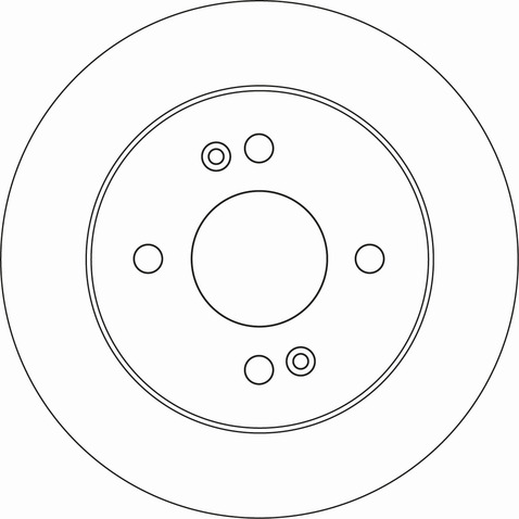 Tarcza hamulcowa TRW DF6949