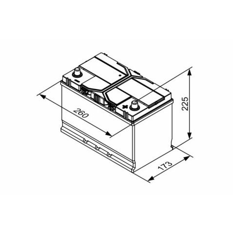 Akumulator BOSCH 12V 72Ah 760A 0 092 S4E 410  w 24 h. Do 100 dni na zwrot. 100 tys. Klientów.