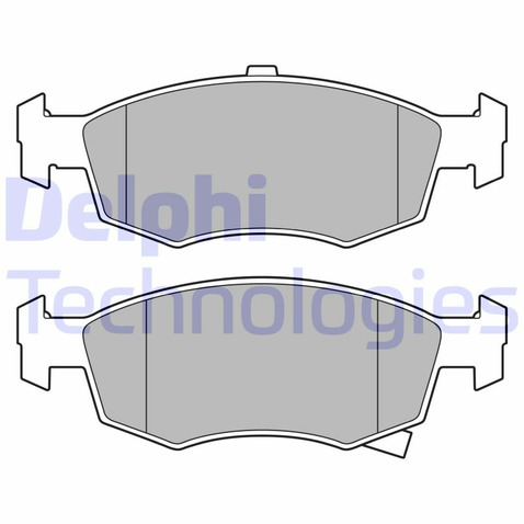 Klocki hamulcowe - komplet DELPHI LP3668