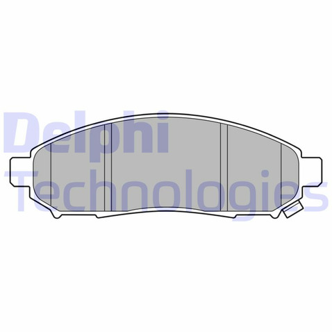 Klocki hamulcowe - komplet DELPHI LP3578