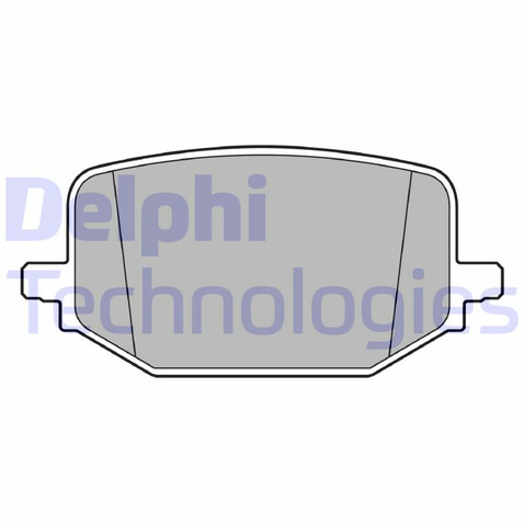 Klocki hamulcowe - komplet DELPHI LP3697