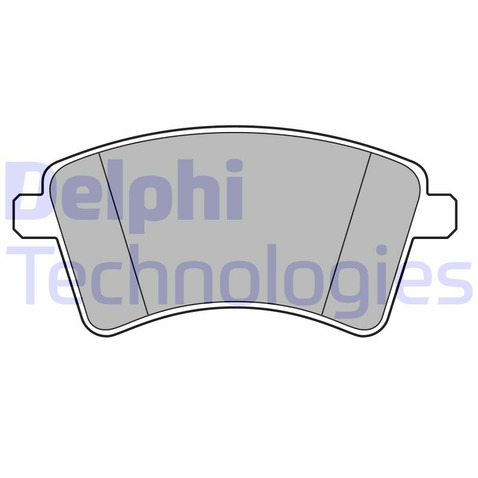 Klocki hamulcowe - komplet DELPHI LP3715