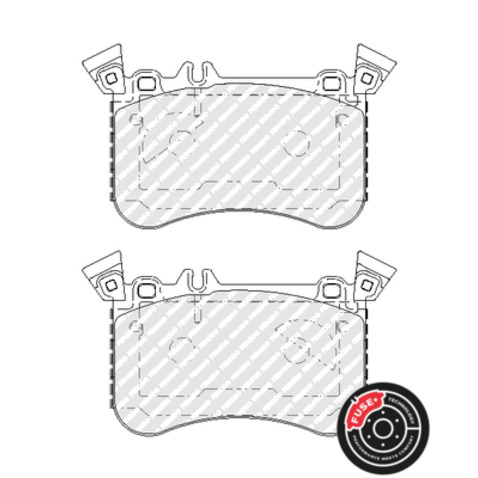 Klocki hamulcowe - komplet FERODO FDB5109