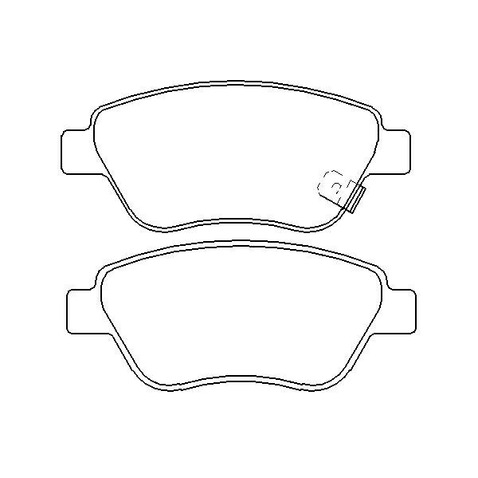 Klocki hamulcowe - komplet BREMBO P 59 051X