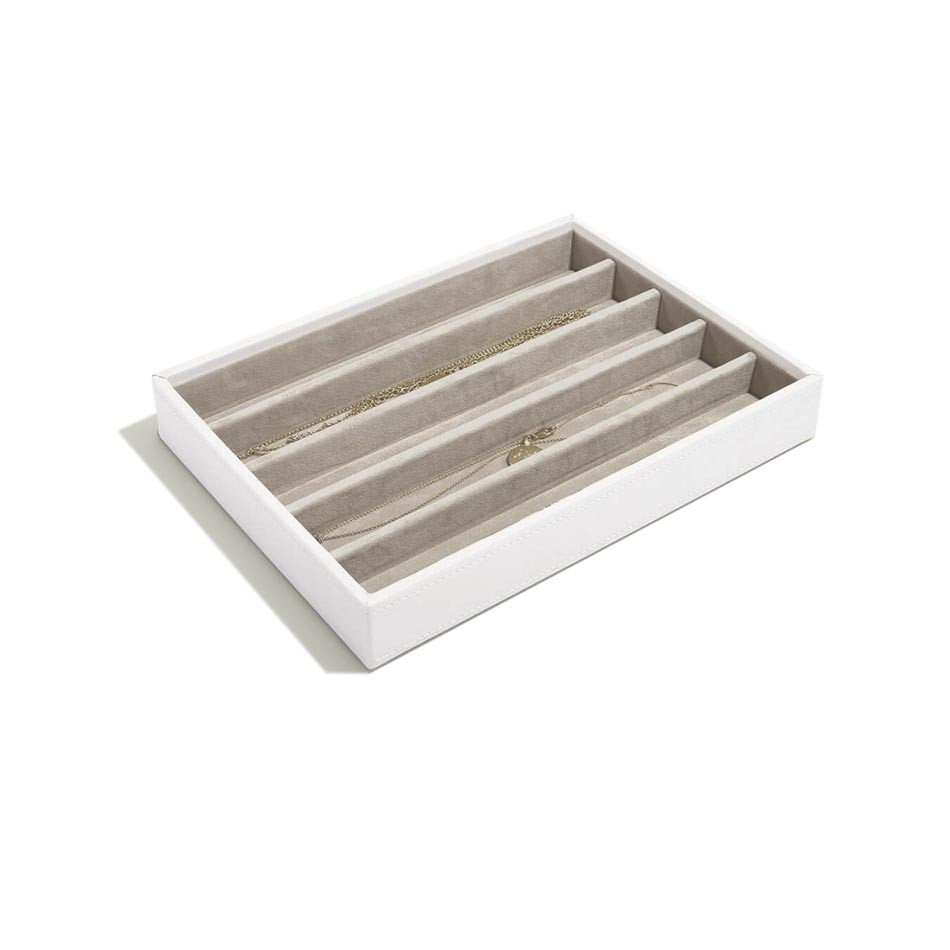 Organizer na łańcuszki (biały) Classic Stackers