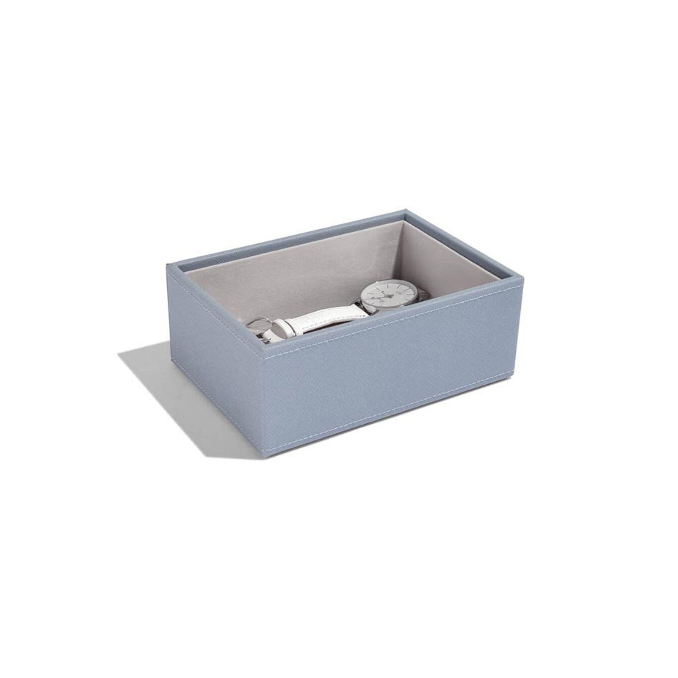 Stackers Pudełko na biżuterię open Mini Stackers szaroniebieskie 73747