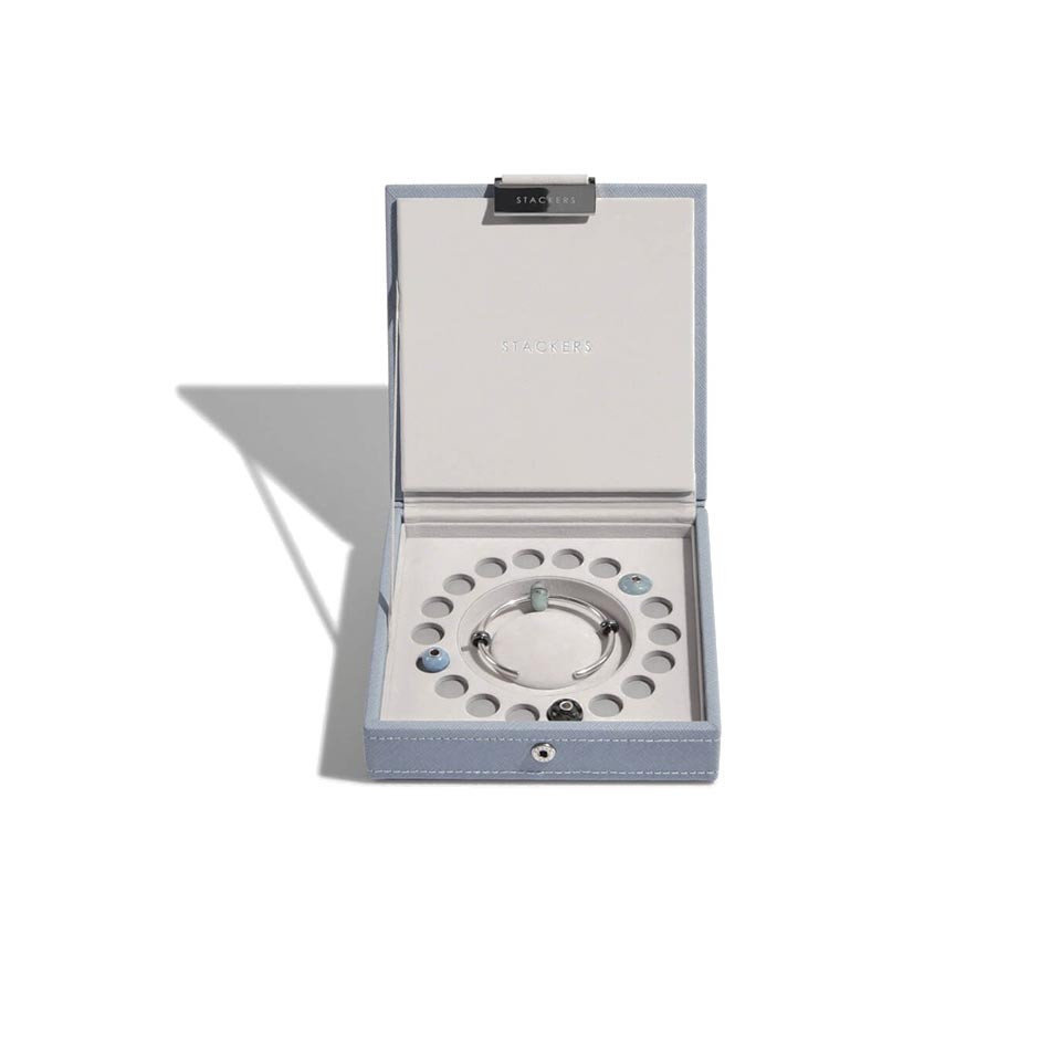 Pudełko na bransoletkę i charmsy (niebieskie) Mini Stackers