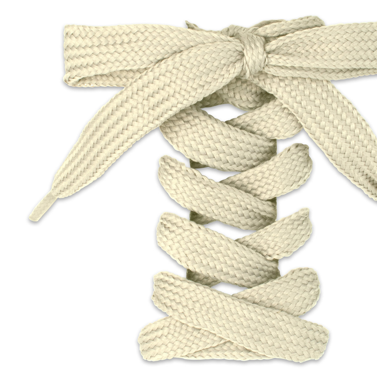 Poliestrowe płaskie sznurówki do butów 120 cm