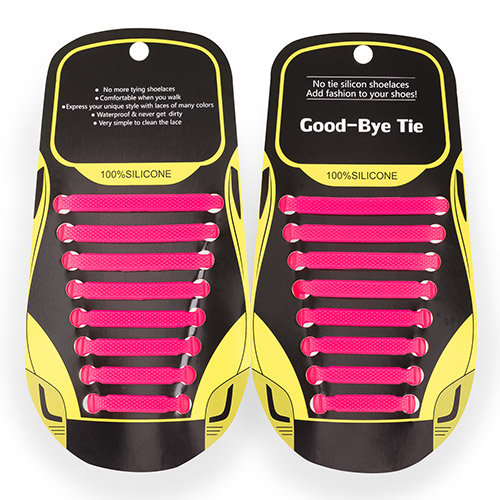 Elastyczne sznurowadła dziecko Różowy