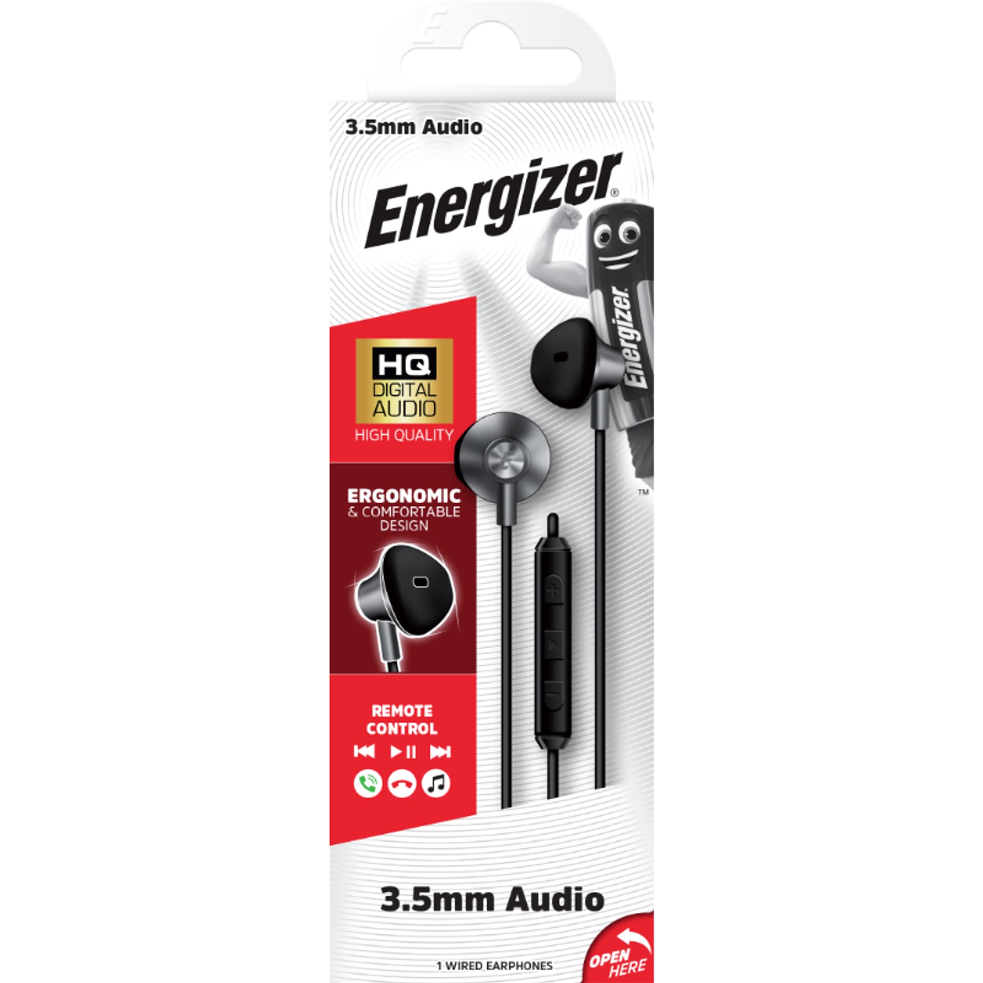 Energizer Classic UBA15 czarne