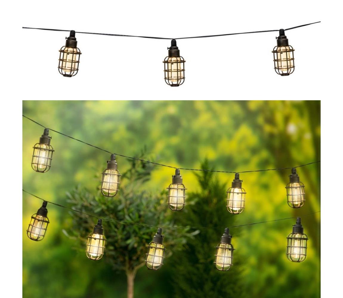 LED Łańcuch solarny 3,8m 10xLED/1,2V