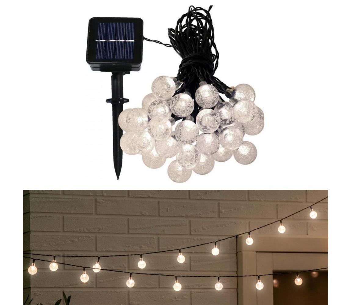 LED Łańcuch solarny 6,9m 50xLED/1,2V