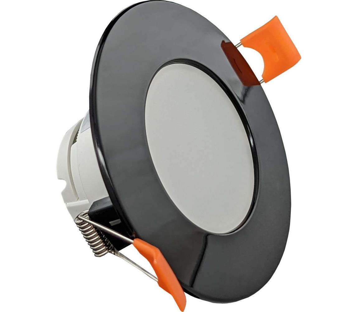 LED Łazienkowa oprawa wpuszczana BONO LED/5W/230V 4000K IP65 czarna