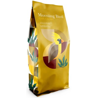 Kawa ziarnista MORNING BIRD Cafe Crema Arabica 1 kg