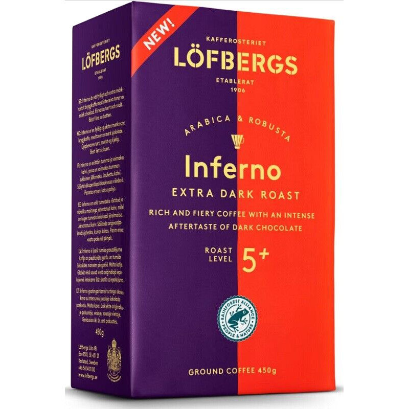 Kawa mielona LOFBERGS Inferno 460 g