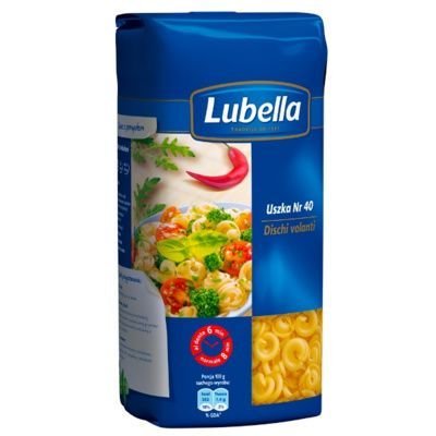 Lubella Makaron Uszka Dischi volanti 400 g