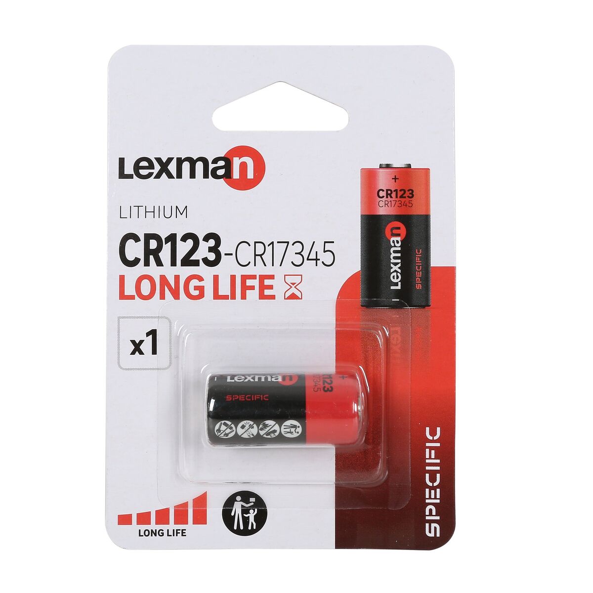 Bateria litowa L2 CR17345 1szt. LEXMAN