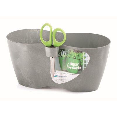 Prosperplast Doniczka Na Zioła Limes Dublo Beton PPDLD250-422U