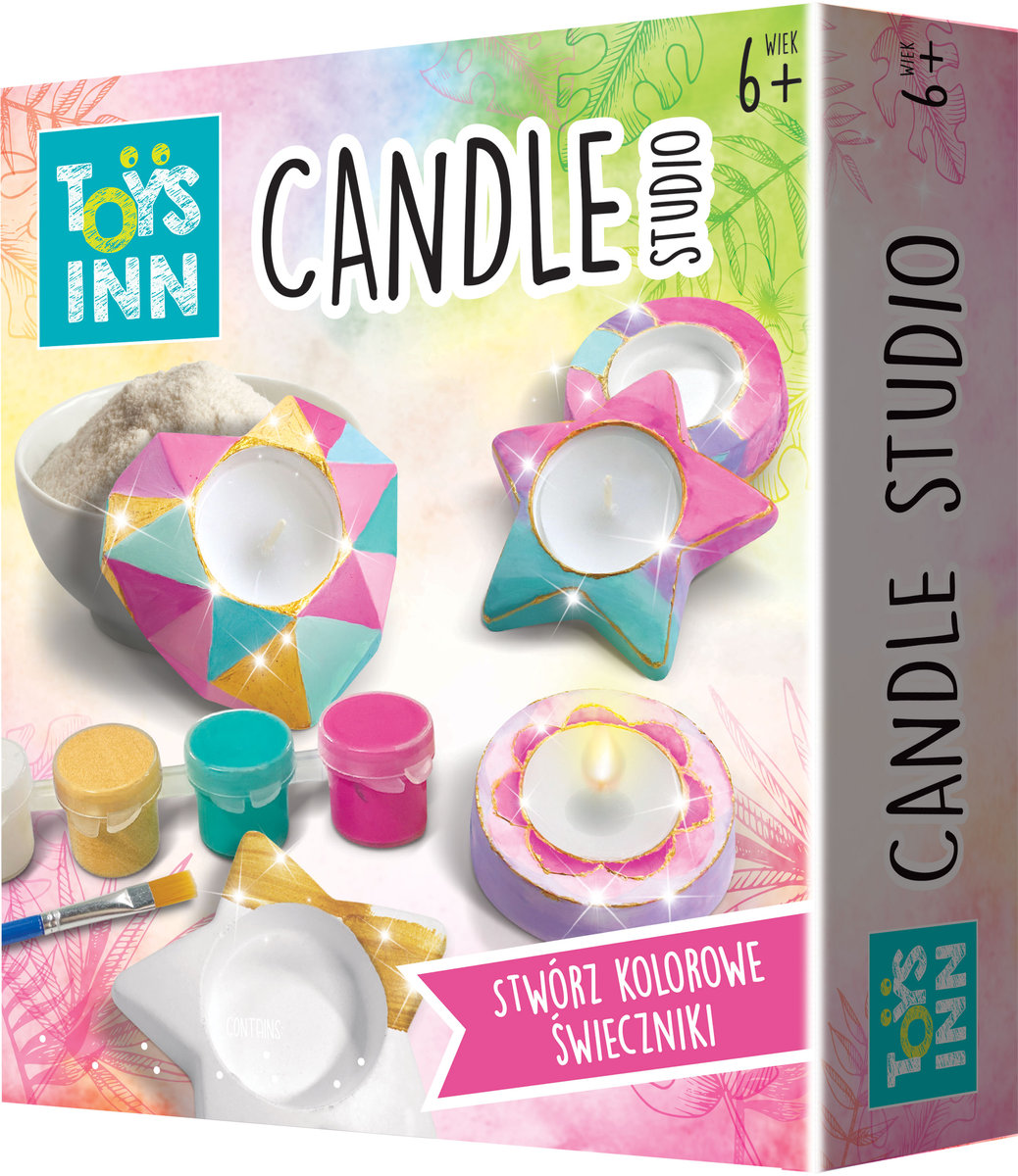 STNUX, Candles Studio gipsowe świeczniki