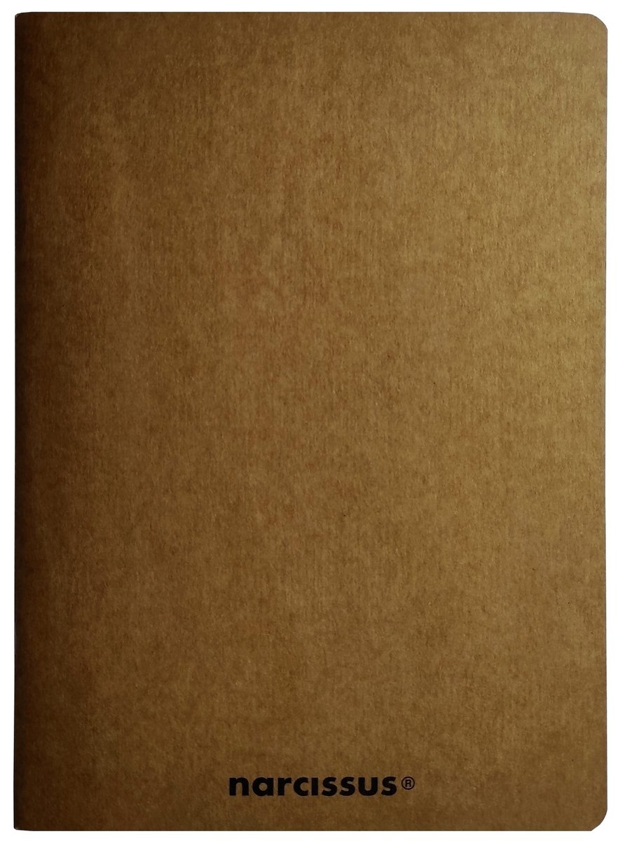 NARCISSUS Zeszyt A5/56K linia Eco Kraft (6szt)