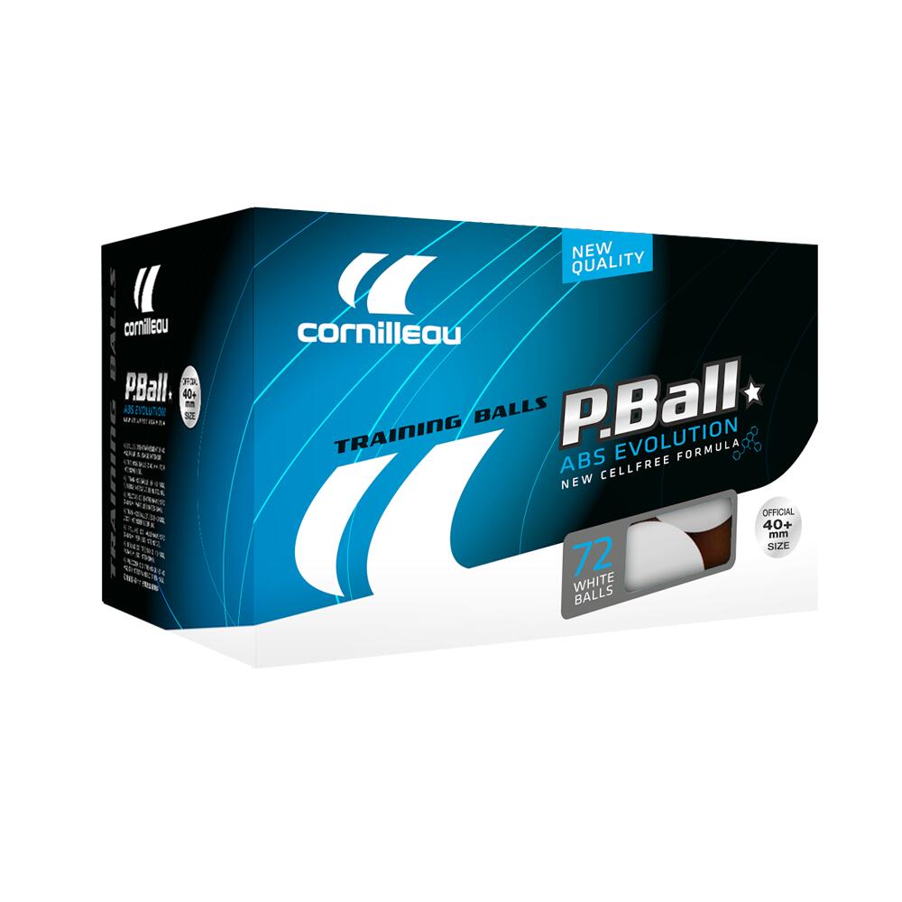 Cornilleau Piłeczki P-Ball Białe 72 Szt 320655
