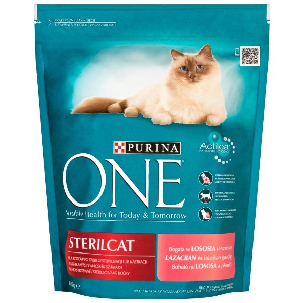 PURINA ONE - Pełnoporcjowa karma dla dorosłych kotów.