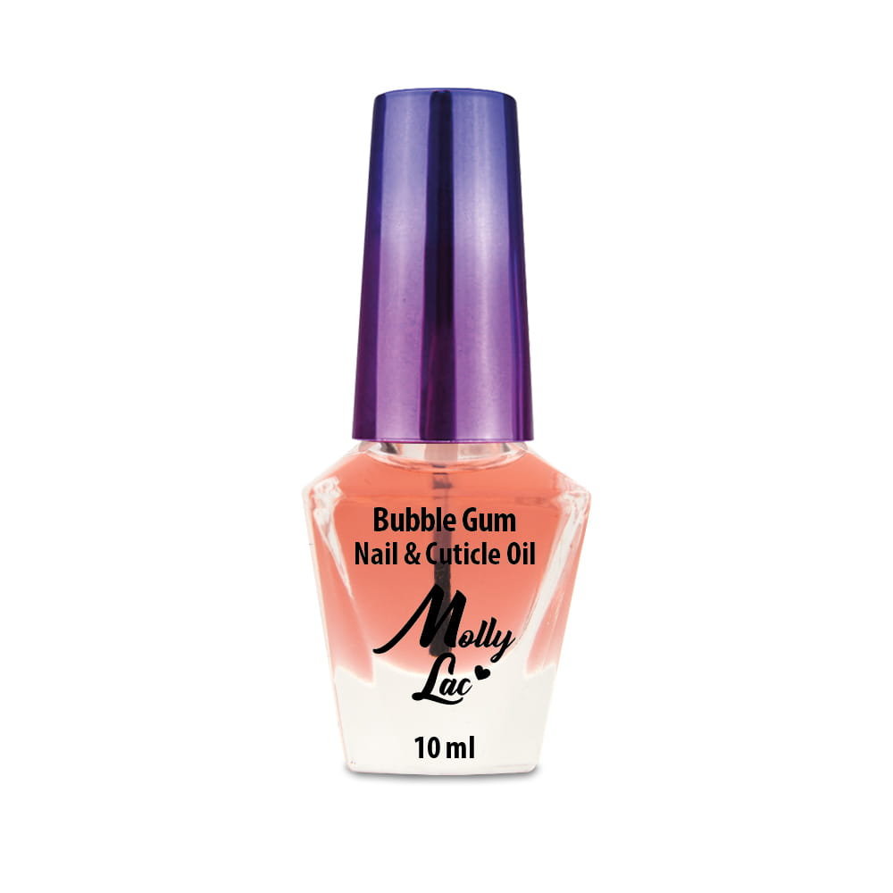 Molly Lac oliwka skórek paznokci Bubble Gum 10ml