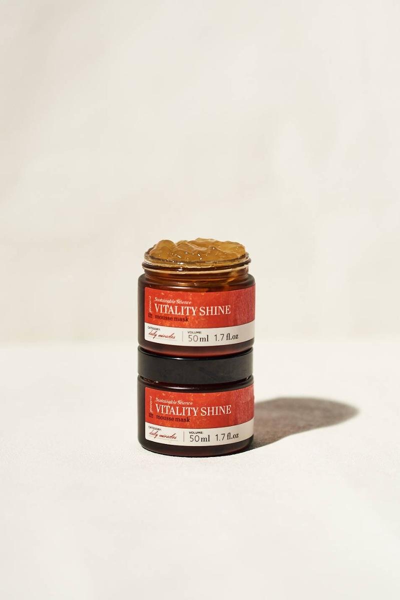 Phenome Maski i peelingi Vitality Shine Mousse Mask Maseczka