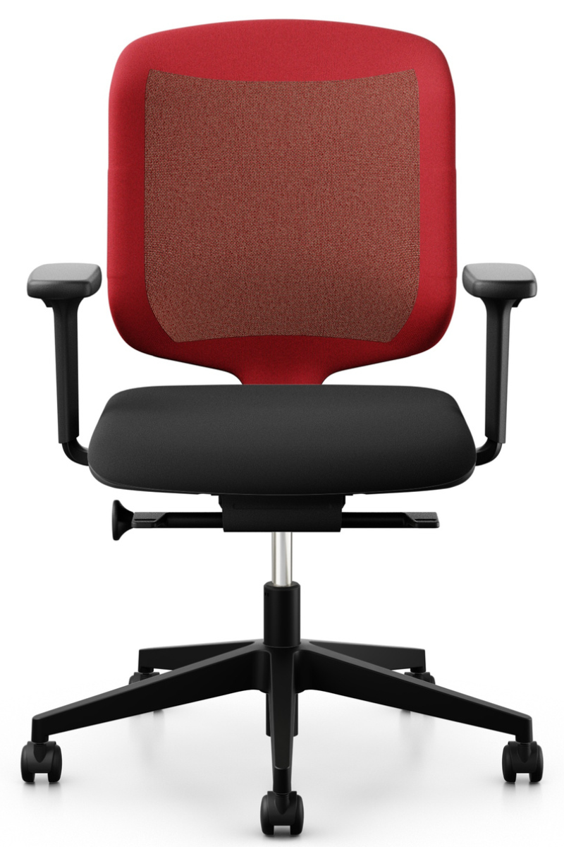 Giroflex 434 czerwony fotel obrotowy