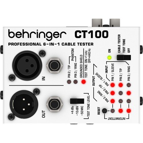 Behringer CT100 Tester kablowy 22299