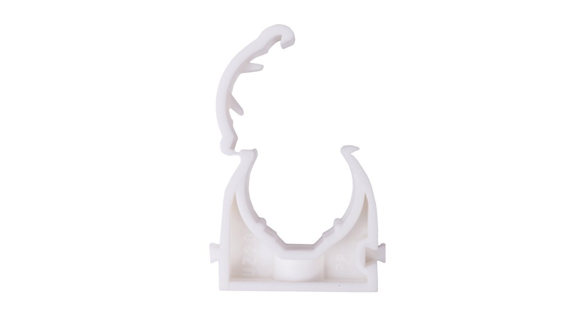 legrand Uchwyt zamknięty do rur 20mm biały UZE-20 100szt. UZE-20